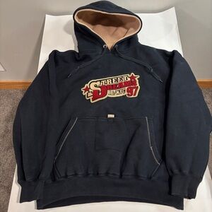 Vintage 90s Johnny Blaze Street Dreams Distressed Hoodie Mens Oversized Size L